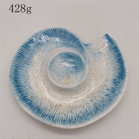 CERAMIC OCEAN DECORATION PLATE